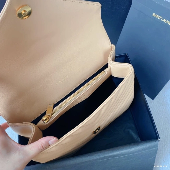 shoulder Medium YSL bag-24*17*6.5cm leather 0719